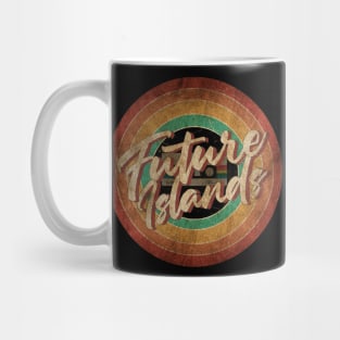 Future Islands Vintage Circle Art Mug